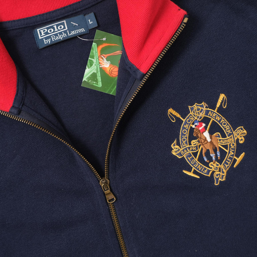 Polo Ralph Lauren Sweat Jacket Large 