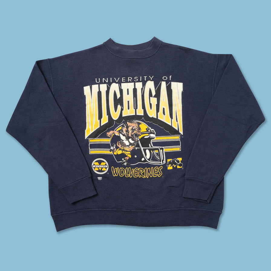 Vintage Michigan Wolverines Sweater Large 