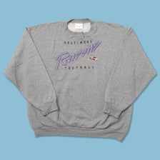 Vintage Baltimore Ravens Sweater XLarge 