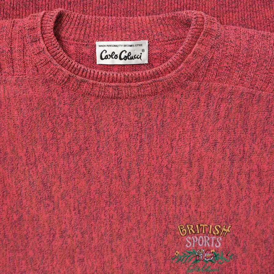 Vintage Carlo Colucci Knit Sweater Large 