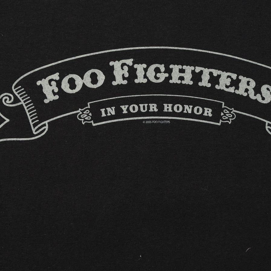 2005 DS Foo Fighters T-Shirt XLarge 