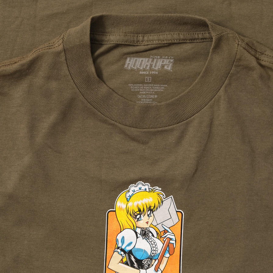 SOLD Vintage Hook-Ups Logo T Shirt Size S Single stitches VGC No