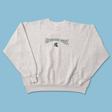 Vintage Michigan State Spartans Sweater XLarge 