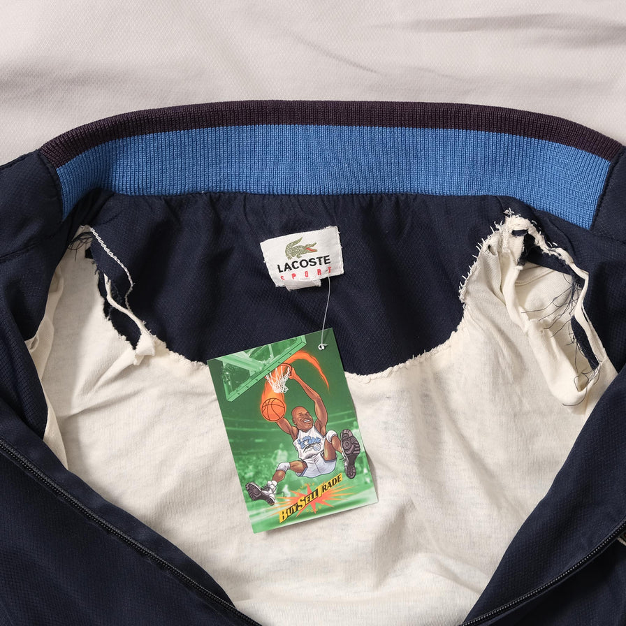 Vintage Lacoste Track Jacket Large 