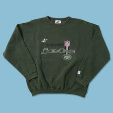 Vintage New York Jets Sweater Large 