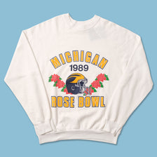 1989 Michigan Rose Bowl Sweater Large 