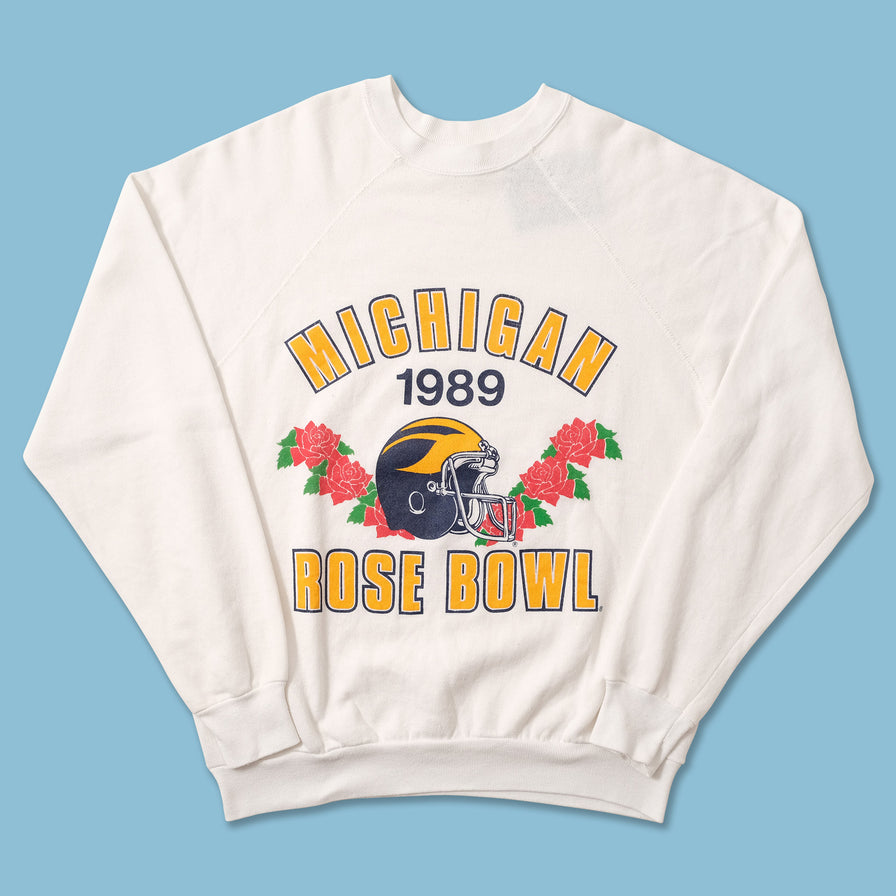 1989 Michigan Rose Bowl Sweater Large 