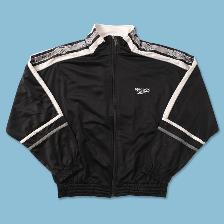 Vintage Women's Reebok Track Jacket Large 