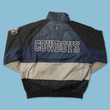 Vintage Pro Player Dallas Cowboys Track Jacket Medium 