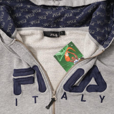 Fila Italy Zip Hoody Large 