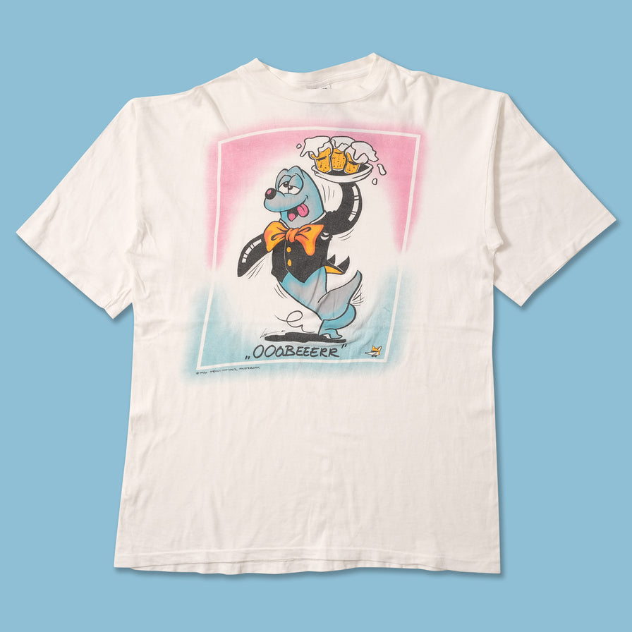 Vintage Waiter T-Shirt Large 