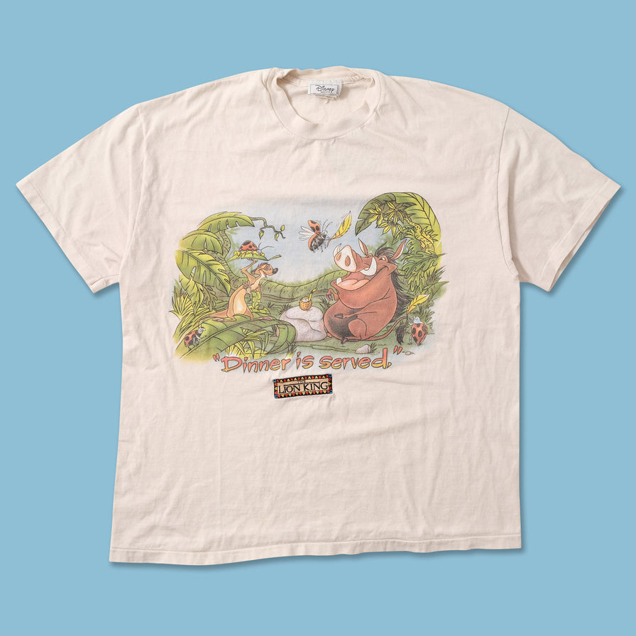 Vintage Lion King Timon and Pumbaa T-Shirt XLarge 