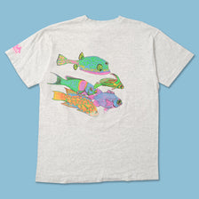 Vintage Fishes T-Shirt Large 