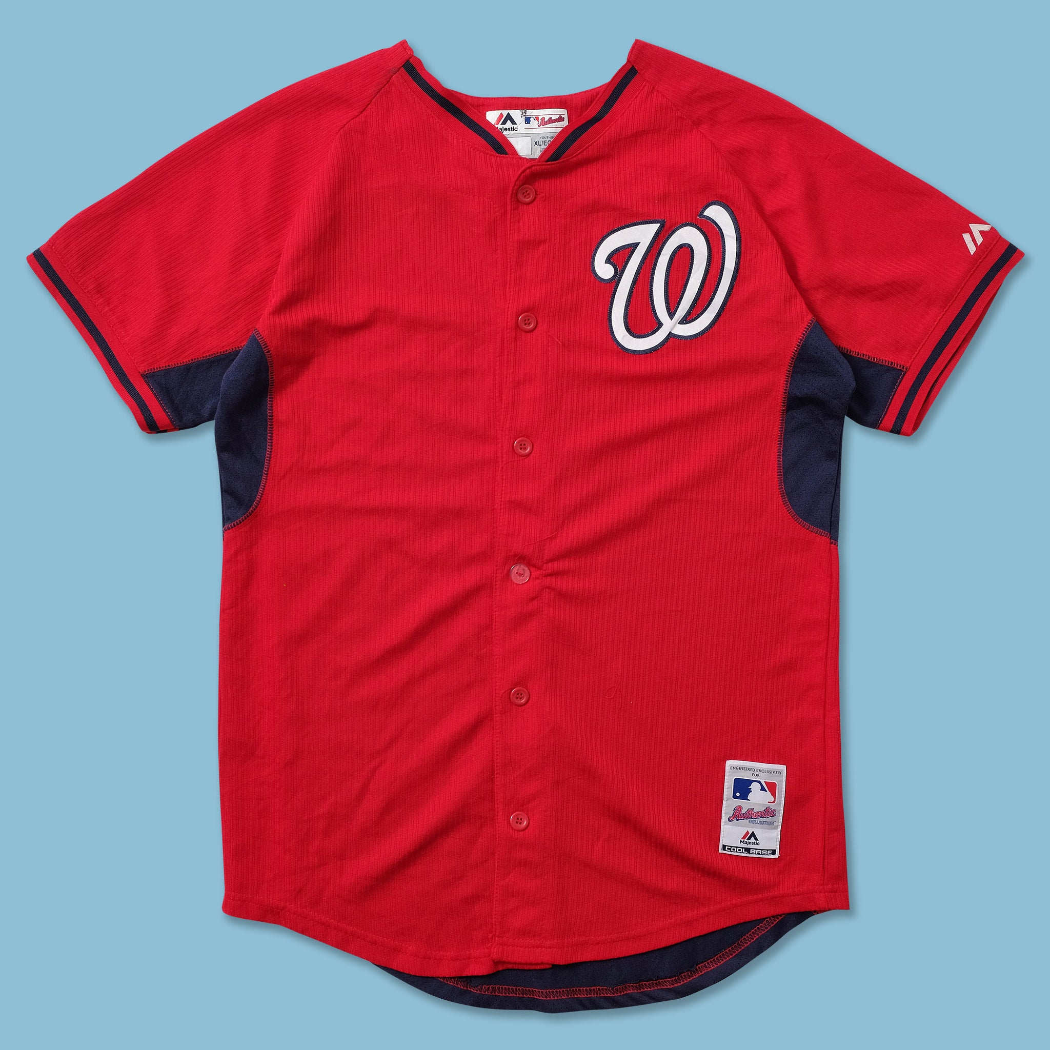 Washington Nationals Majestic CoolBase Jersey 44 MLB