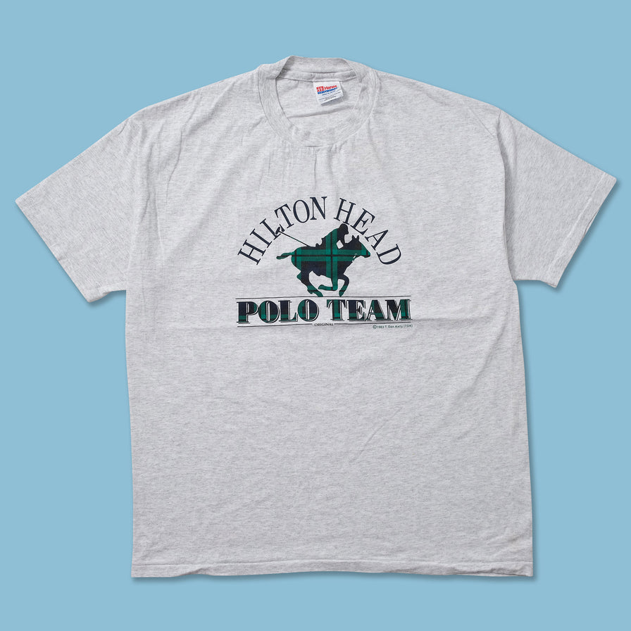 Vintage Hilton Head Polo Club T-Shirt Large 