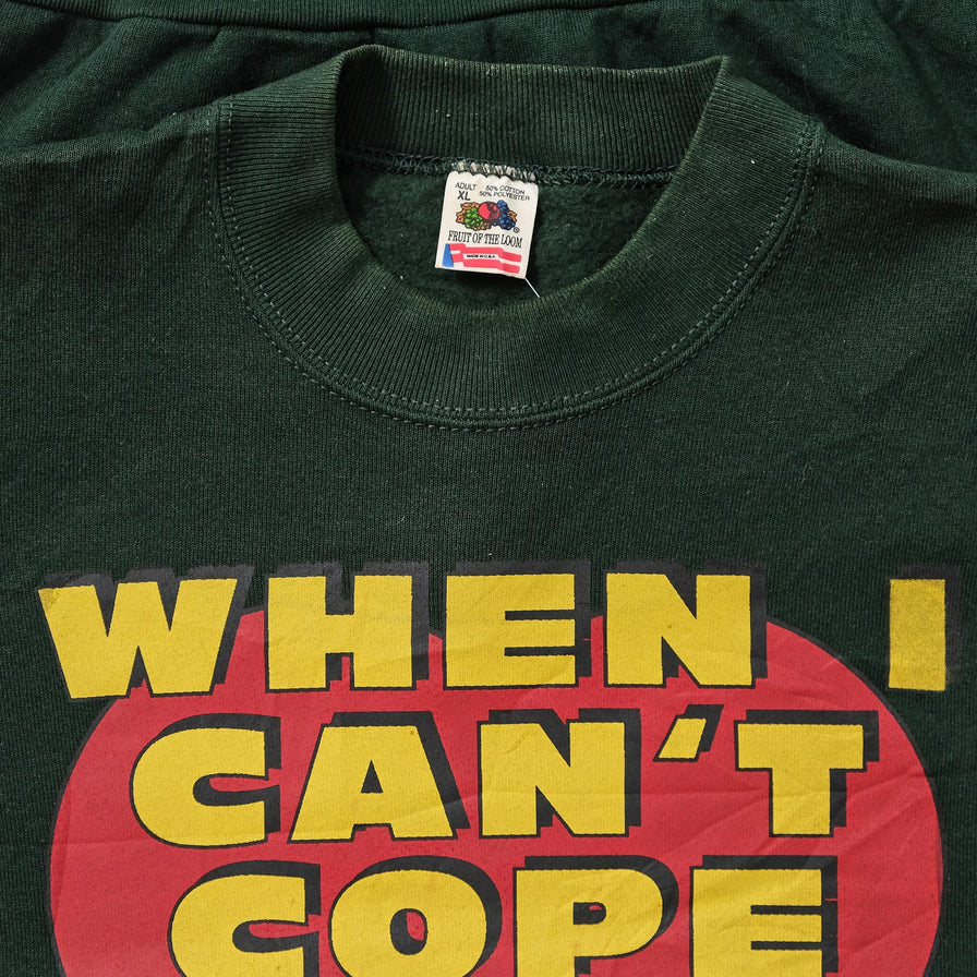 Vintage Jesus Sweater Large 