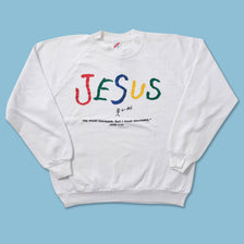 Vintage Jesus Sweater Medium 