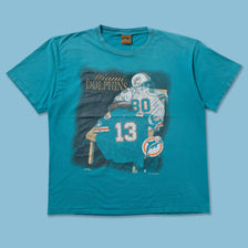 1993 Nutmeg Miami Dolphins T-Shirt XLarge 