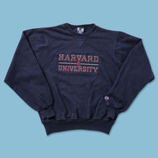 Vintage Champion Harvard University Sweater Small 