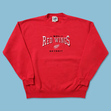 Vintage Detroit Red Wings Sweater Large 