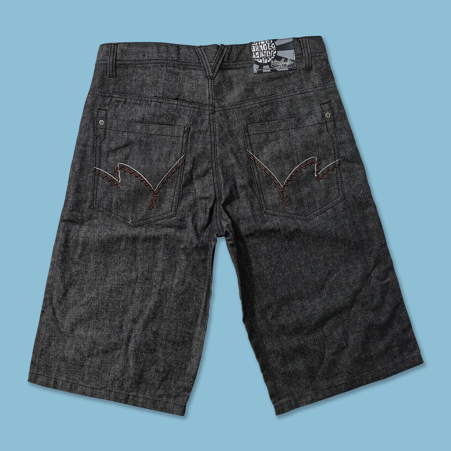Y2K 5ive Jungle & Co Baggy Shorts W36 