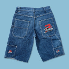 Y2K Tupac Baggy Shorts W32 