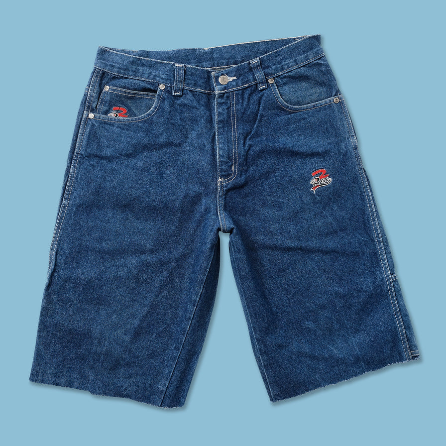 Y2K Tupac Baggy Shorts W32 