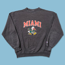 Champion Miami Hurricanes Sweater Large 