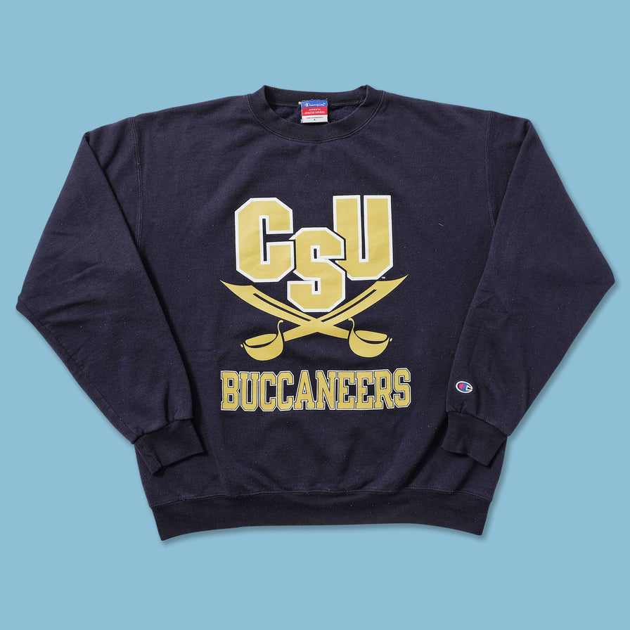 Vintage Champion CSU Buccaneers Sweater Large 