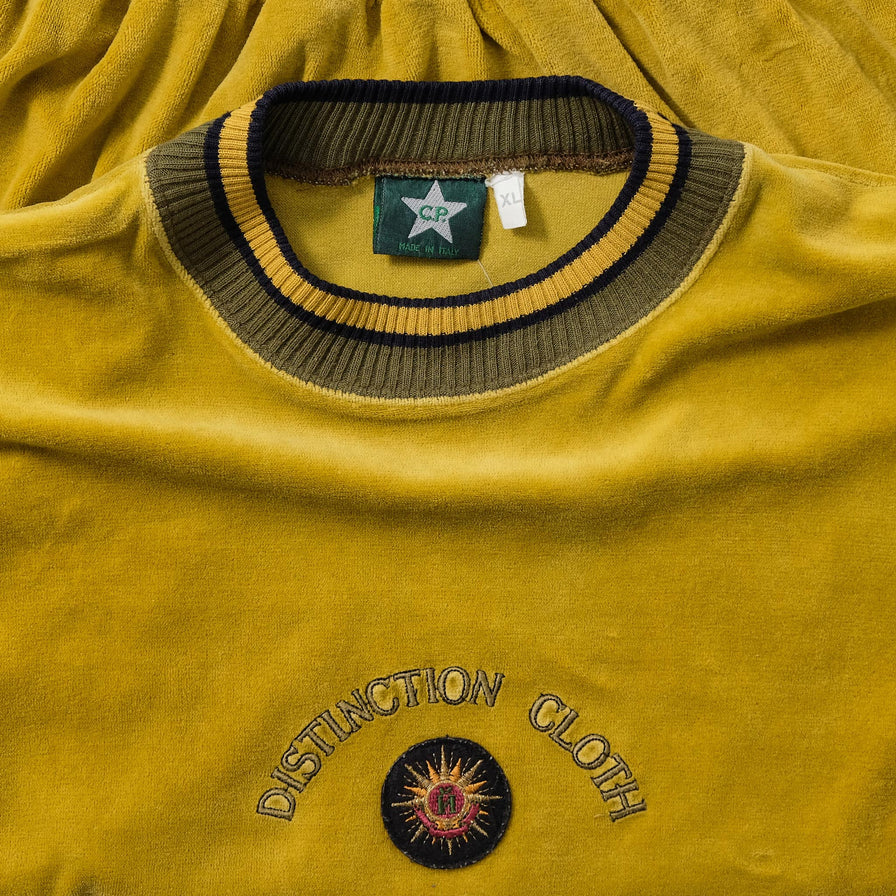 Vintage Velour Sweater XLarge 