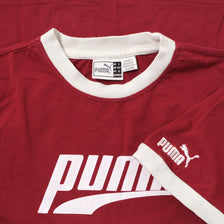 Vintage Puma Ringer T-Shirt XSmall 