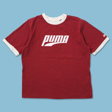 Vintage Puma Ringer T-Shirt XSmall 