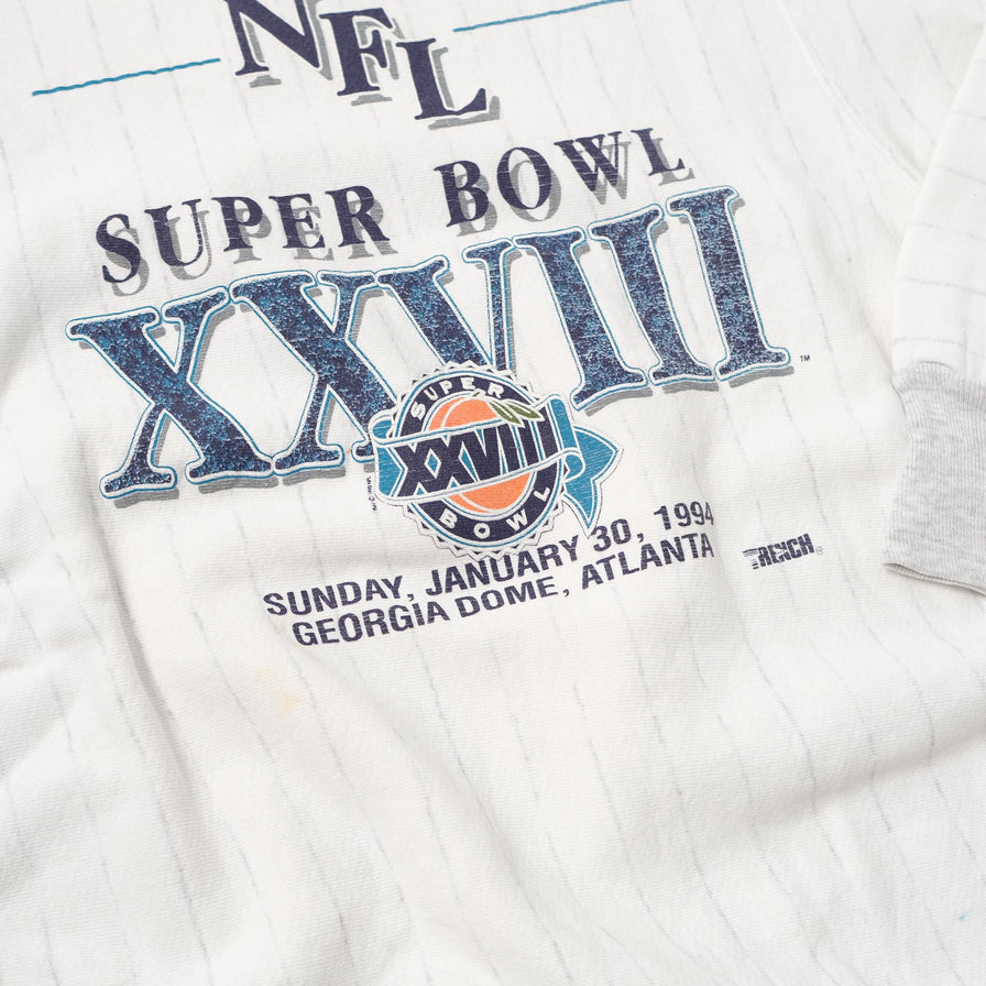 Vintage 1994 Super Bowl Sweater XLarge 