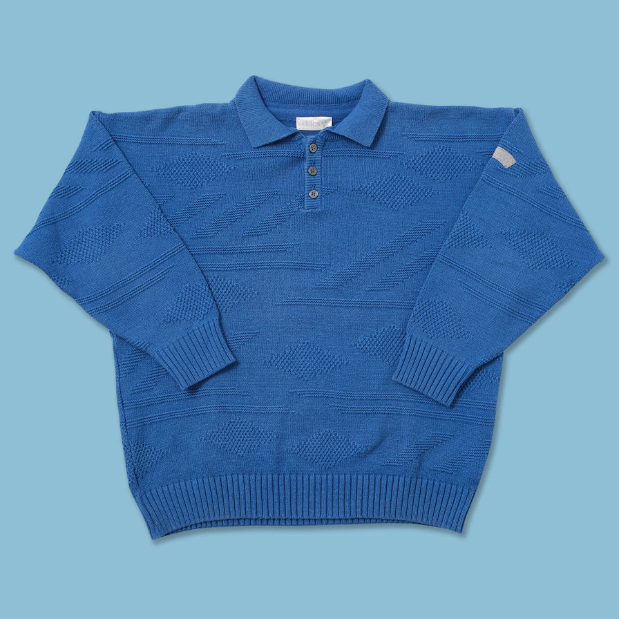 Vintage adidas Knit Sweater Small 