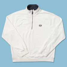 Vintage Sergio Tacchini Q-Zip Sweater Medium 