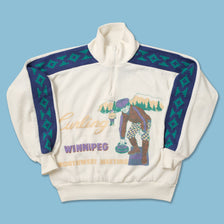 Vintage Curling Q-Zip Sweater Small 