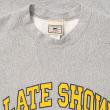 Vintage Late Show Sweater Medium