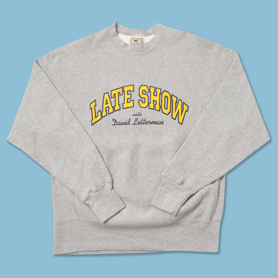 Vintage Late Show Sweater Medium 