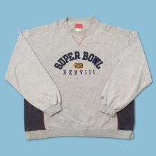 Vintage 2004 Reebok Super Bowl Sweater XLarge 