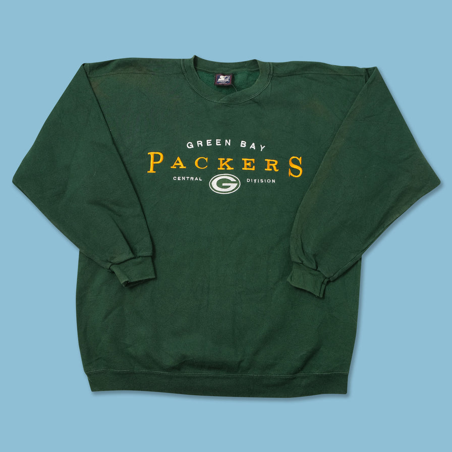 Vintage Starter Green Bay Packers Sweater Large 