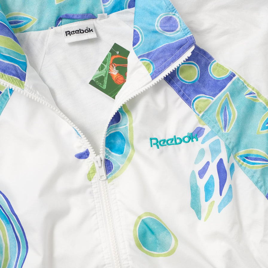 Vintage Reebok Women’s Track Jacket Medium 