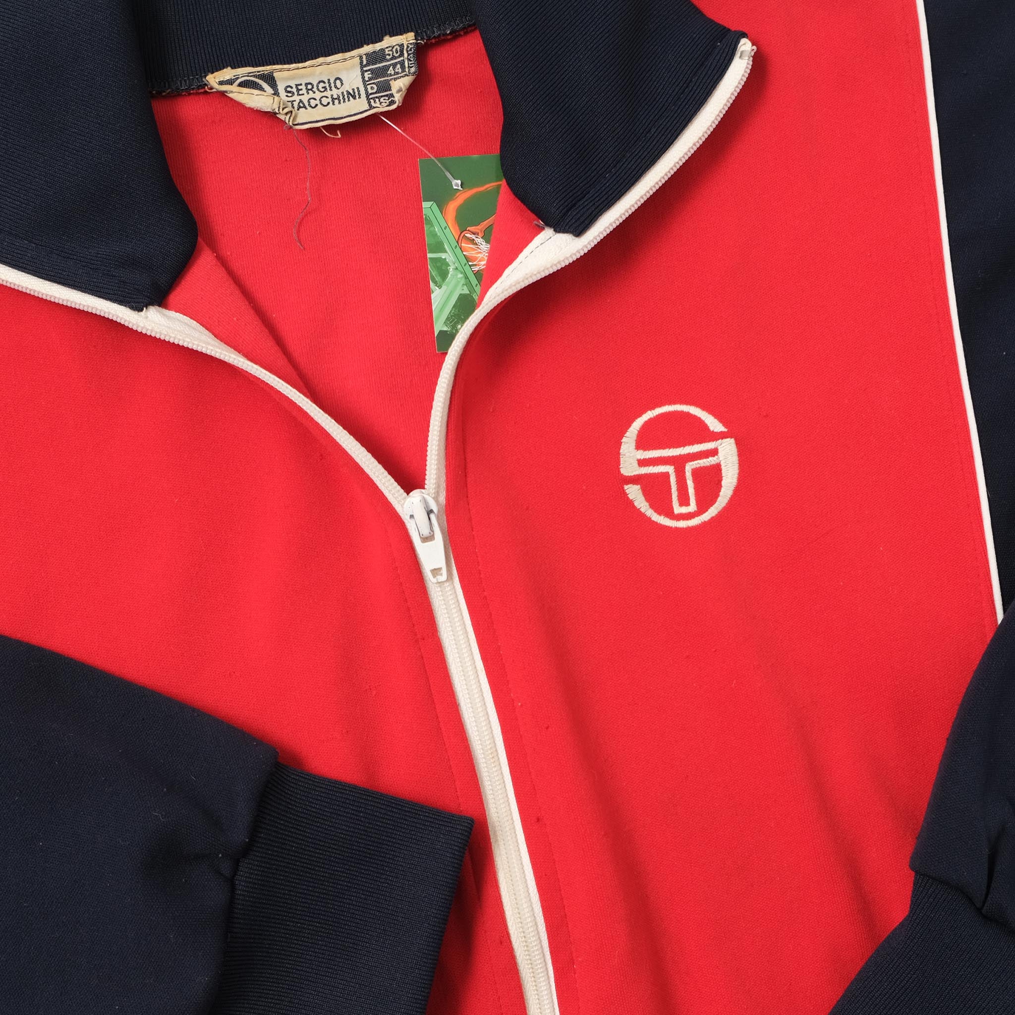Sergio Tacchini ジャージ 赤/黒　サイズМ Yahoo!オークション - KG4/29 美品 SERGIO TACCHINI セルジオ