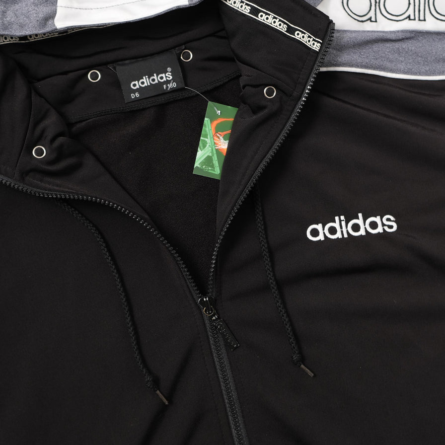 Vintage adidas Hooded Shooting Jacket XLarge 