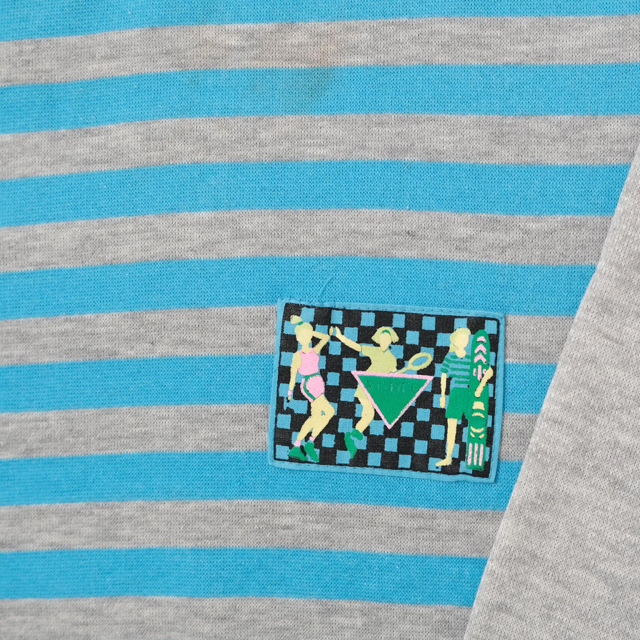 Vintage Striped Sweater XLarge 