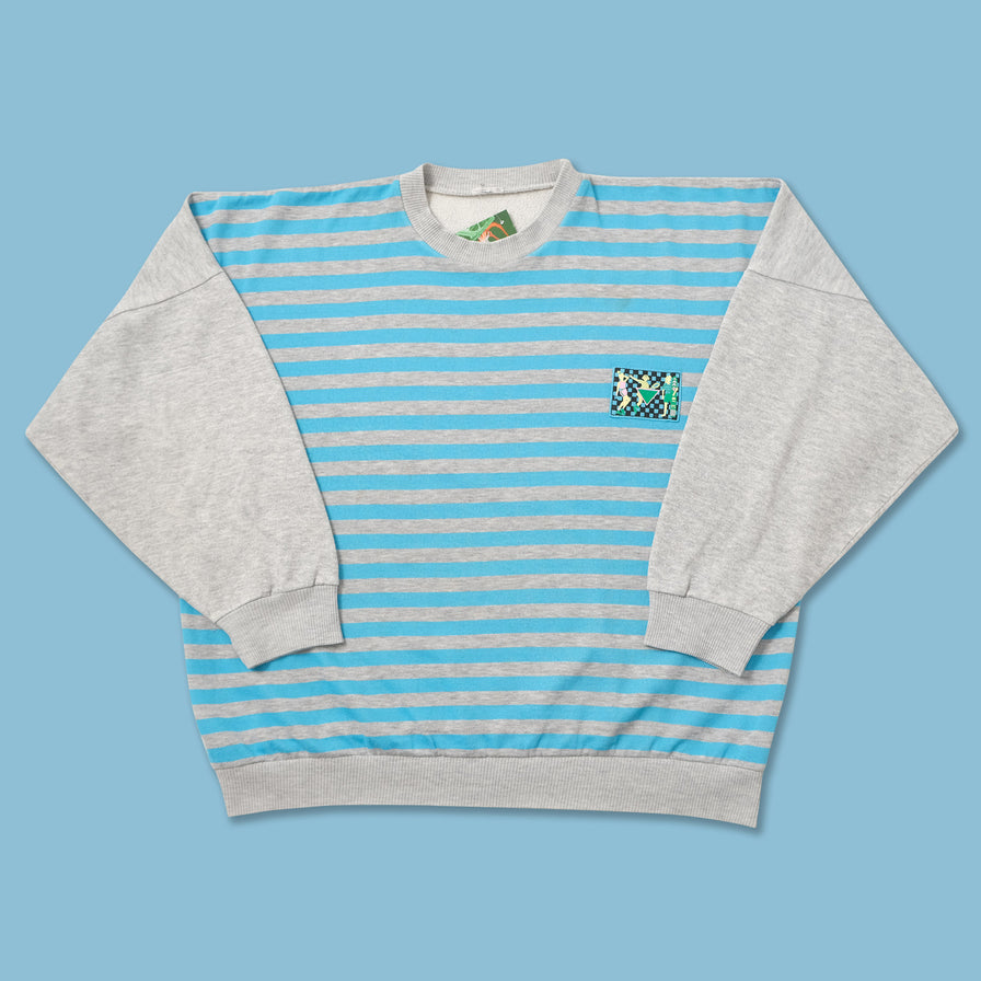 Vintage Striped Sweater XLarge 