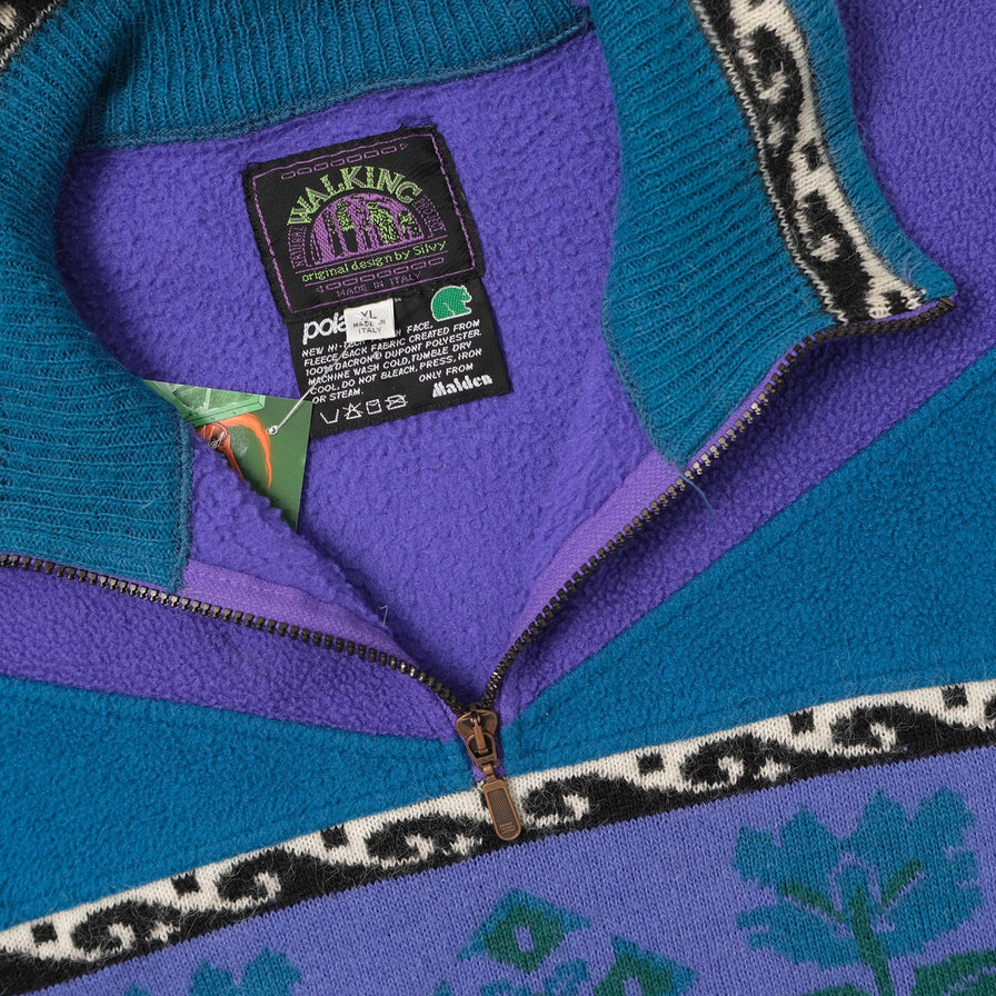 Vintage Q-Zip Fleece XLarge 