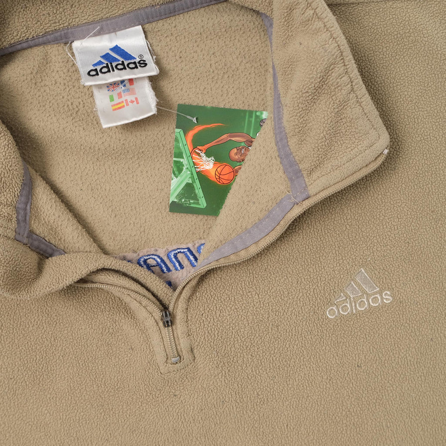 Vintage adidas Q-Zip Fleece Medium 
