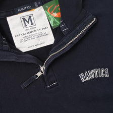 Vintage Nautica Q-Zip Sweater Medium 