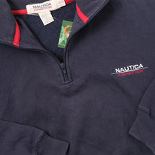 Vintage Nautica Competition Q-Zip Sweater 