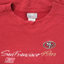 Vintage Reebok San Francisco 49ers Sweater XLarge 